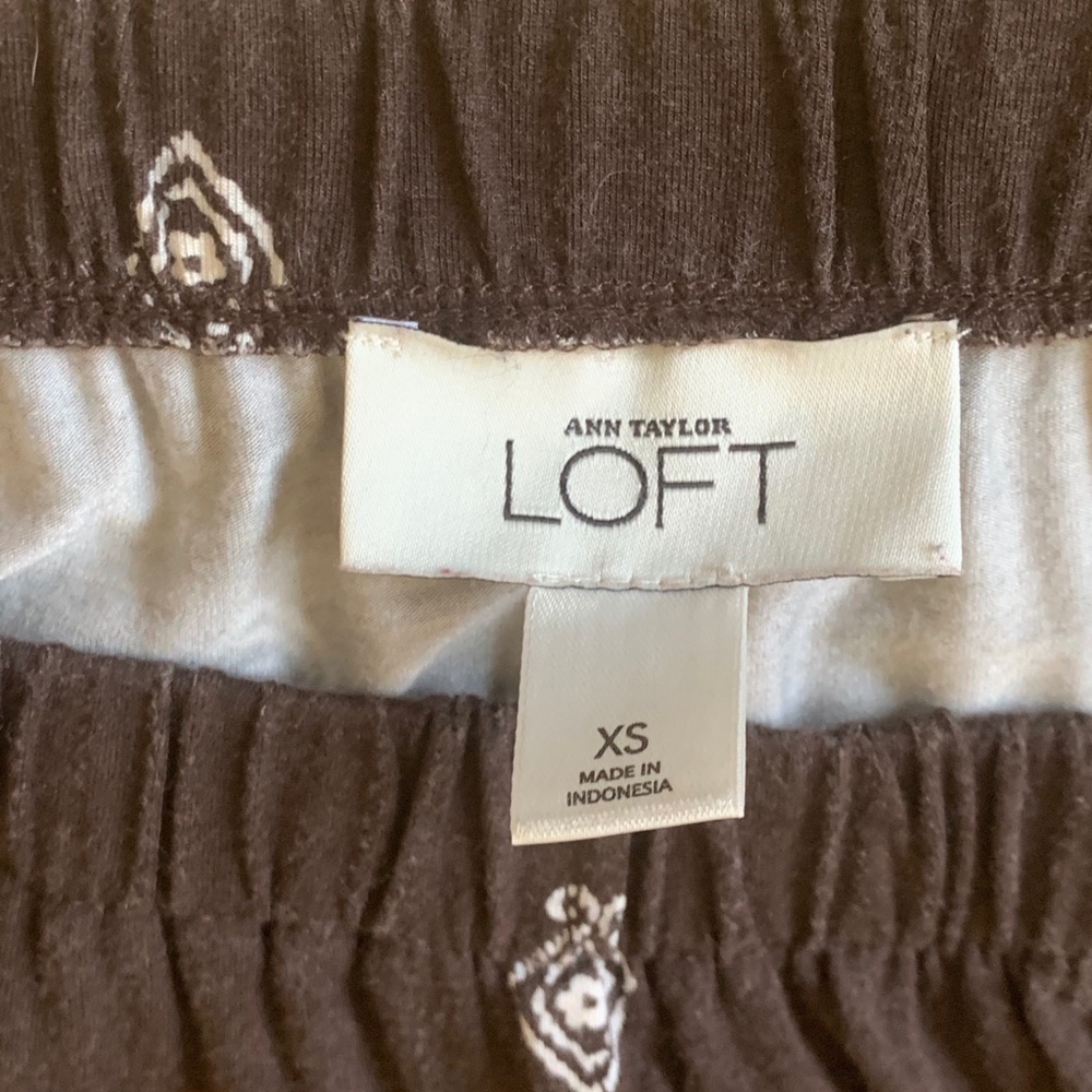 Ann Taylor loft off the shoulder patterned dress - Picture 3 of 3